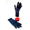 Gants bleus - Berthe Aux Grands Pieds