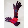 Gants prune- Berthe Aux Grands Pieds