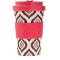 Mug de voyage en bambou Rose