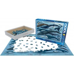 Puzzle 1000 pièces- Baleines & Dauphins– Eurographics