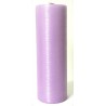 Bougie pilier soie 25cm Lilas