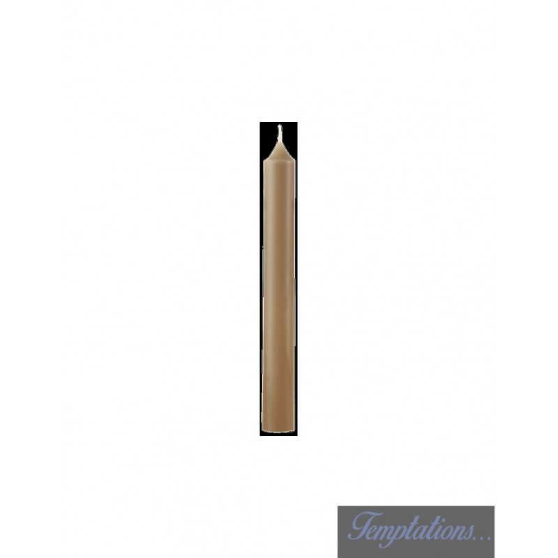 Bougie Bâton classique 20cm Taupe - Bougies la Française