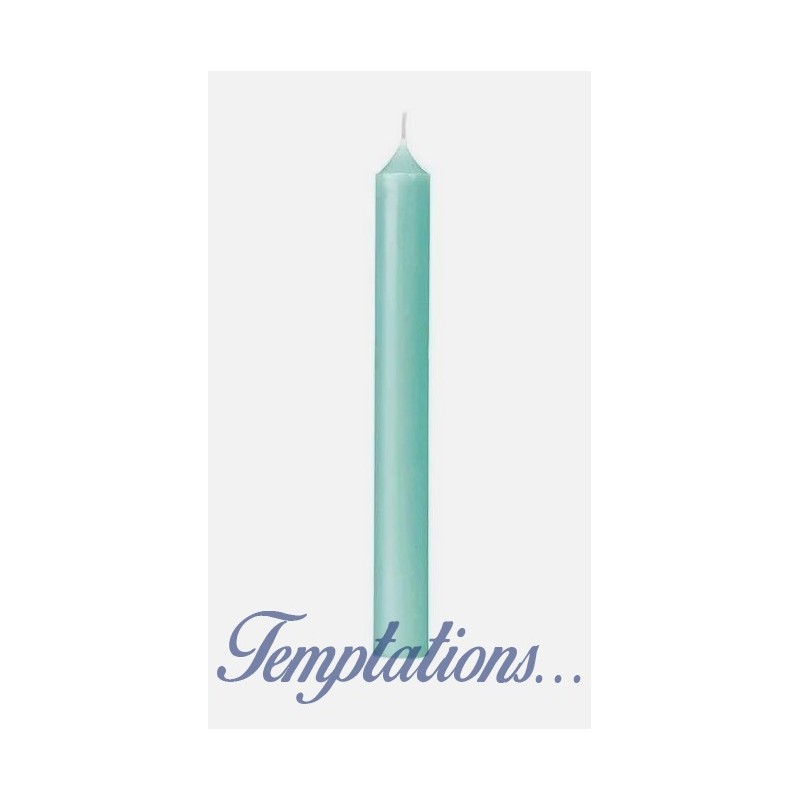 Bougie Bâton classique 20cm Turquoise - Bougies la Française