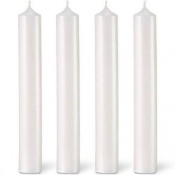 Bougie Bâton classique 20cm Blanc nacré - Bougies la Française