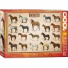 Puzzle 1000 pièces- Chevaux– Eurographics