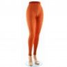 Leggings lycra Orange -Berthe aux grands pieds