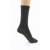 Chaussettes courtes noir et or – Perrin