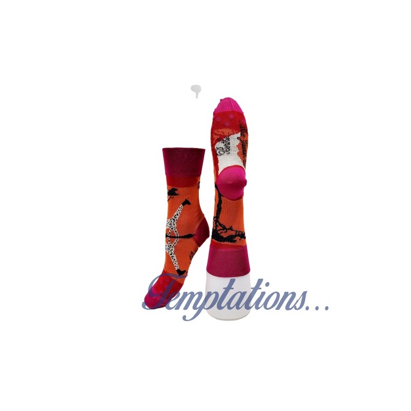 Chaussettes femme Berthe aux Grands pieds La girafe