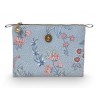 Pochette plate -Flower festival- bleu/scallop Pip Studio