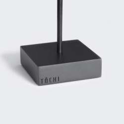 2 Bougies TOCHI rose support noir