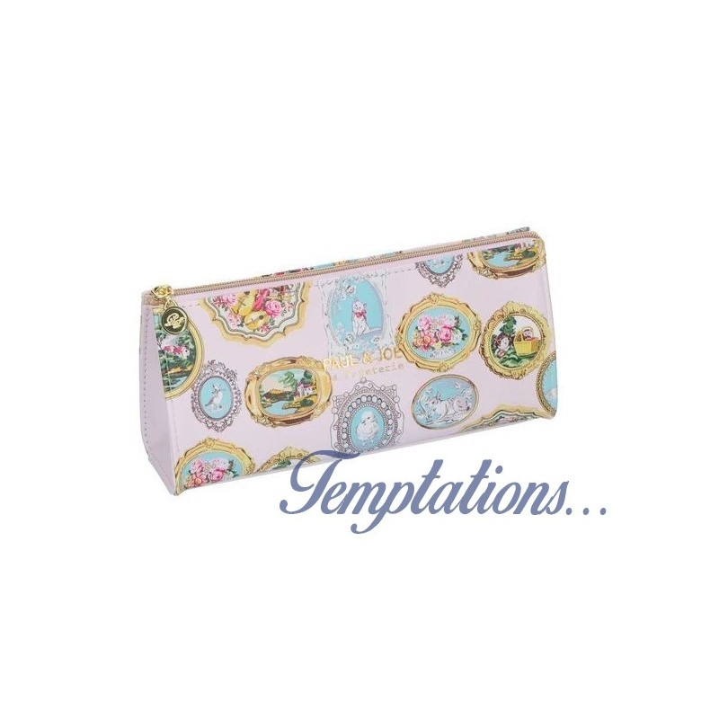 Trousse rose motif médaillon Paul and Joe