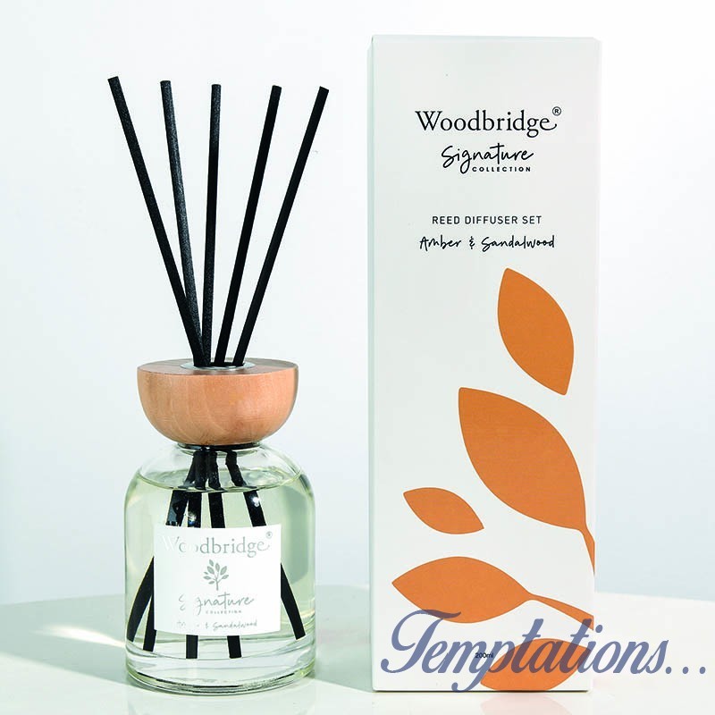 Diffuseur Ambre & Bois de santal 200ml-Woodbridge Collection Signature