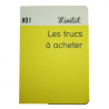 Carnet Minilist 01« Les trucs à acheter »