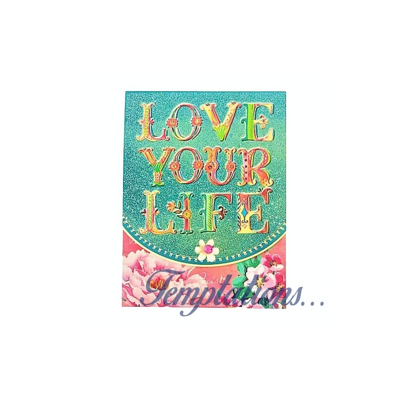 Bloc-notes de poche Love your life (46566) -Punch studio