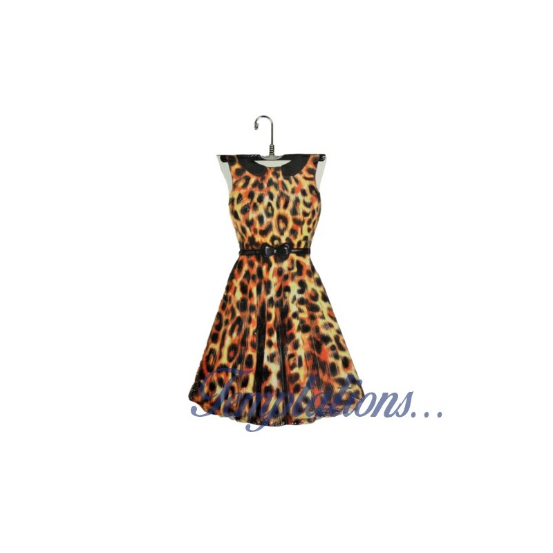 Bloc-notes robe Leopard 5969 - Lily McGee