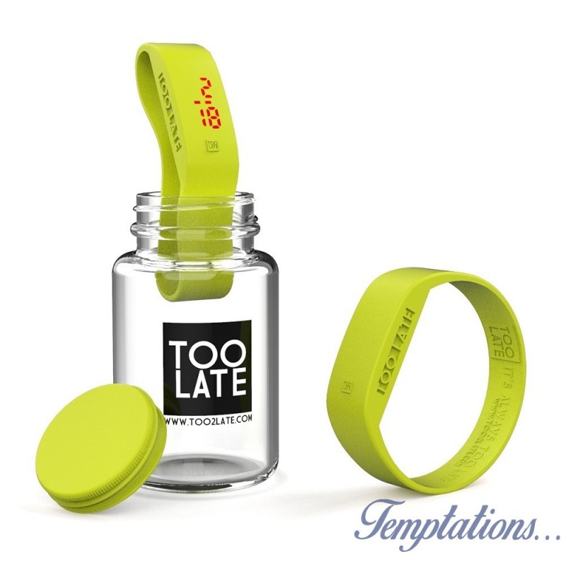 Montre Led Original Jaune - TOO LATE