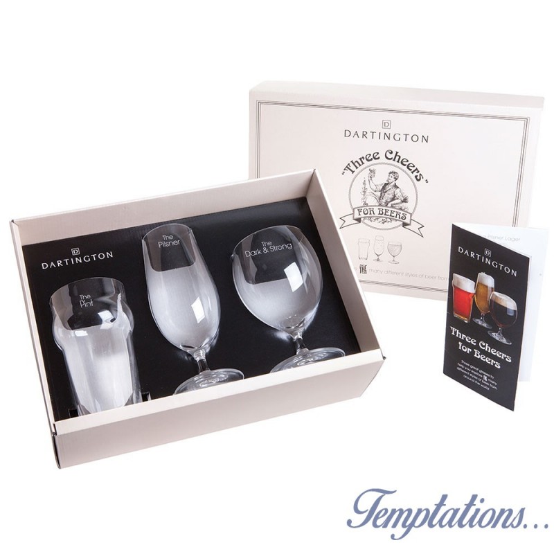 Coffret cadeau verres à bière Dartington