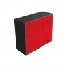 Enceinte Bluetooth rouge Encok Music-cube- Baseus