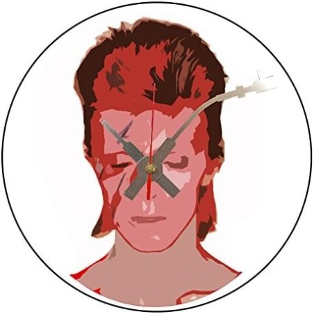 Horloge Vinyle David Bowie (Album Aladdin Sane)