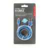 Cable micro USB extra long - Kikkerland