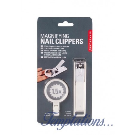 Coupe-ongles avec loupe – Kikkerland