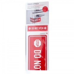 Magnet frigo régime « Stop Do Not Open »