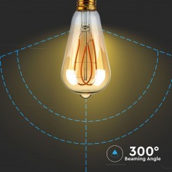 Ampoule LED Vintage Filament Gold