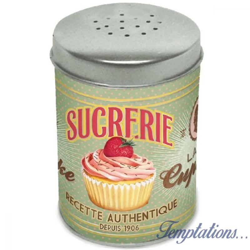 Sucrier Poudreur « Lady cupcake » Natives