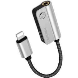 Câble doubleur jack et charge lightning iPhone