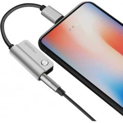 Câble doubleur jack et charge lightning iPhone