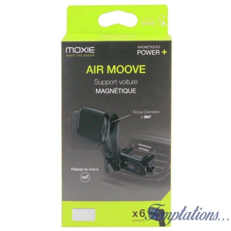 Support de téléphone de voiture magnétique avec Bras articulé AIRMOOVE - Moxie