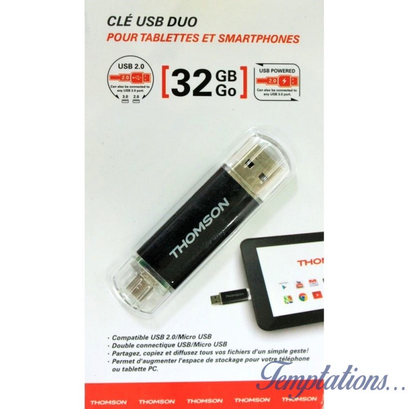 CLE USB DUO THOMSON 32GB