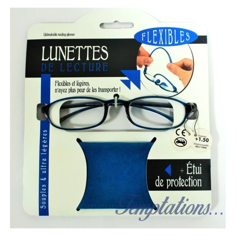 Lunettes de lecture flexibles +1.50