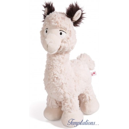 Peluche alpaga debout 40 cm - Nici