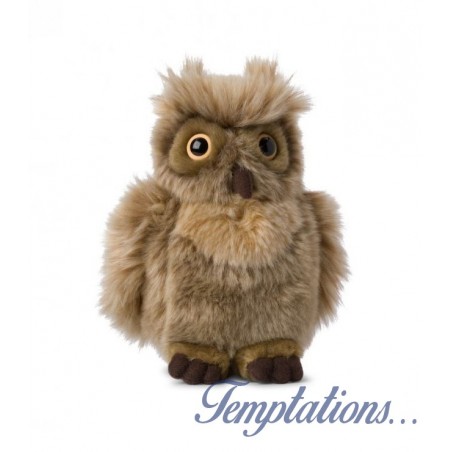 Peluche Hibou WWF animaux de la forêt