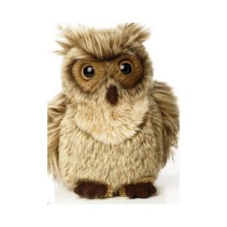 Peluche Hibou WWF animaux de la forêt