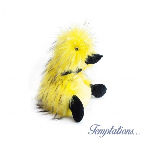 Peluche Coin Coin Punkie Yellow - 18 cm