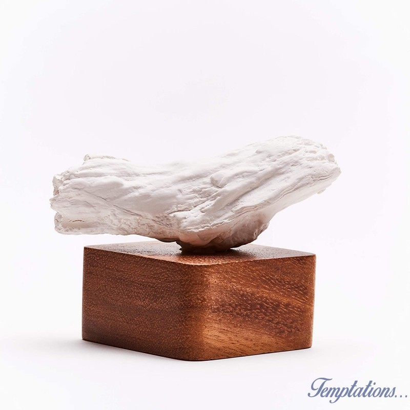 HIBA diffuseur sculture en bois et ceramique ANOQ