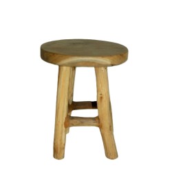 Petit tabouret en bois