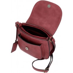 Sac bandoulière Colette bordeaux - Pepe Jeans