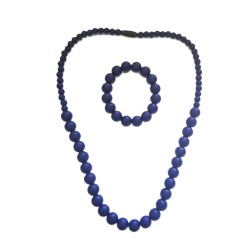 Collier et bracelet Navy -...