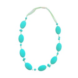 Collier Gumdrop Turquoise -...