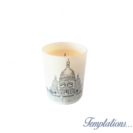 Bougie Ambre 190g - Basilique du sacré cœur  -  E-bougie