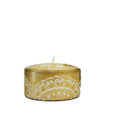 Bougie Pernici Pizzo petit modèle Champagne
