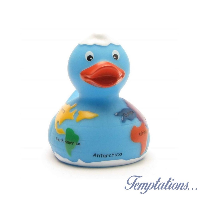 Canard de bain mappemonde - Lilalu