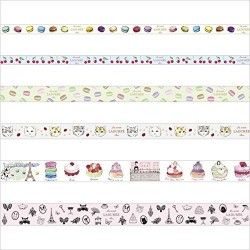 Masking Tape Set Salon de Thé Les Secrets vert Laduree - Mark's