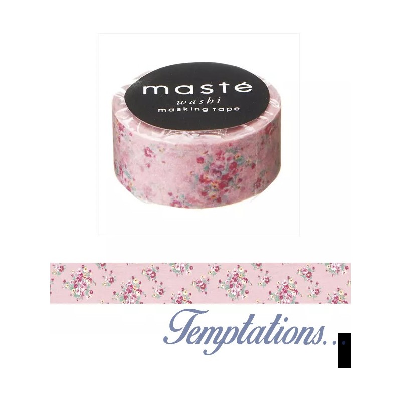 Masking Tape Masté Multi fleurs rose -Mark’s Europe