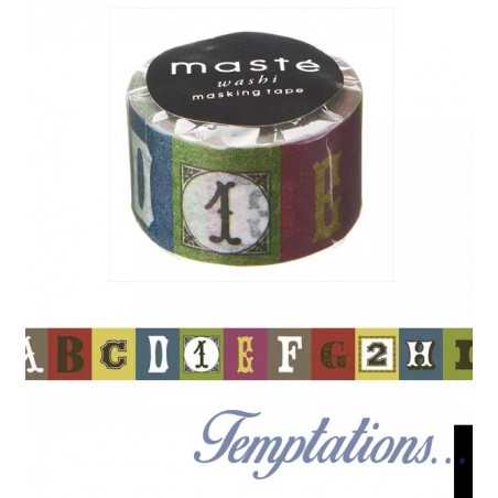 Masking Tape Masté multi alphabet-Mark’s Europe