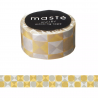 Masking Tape Masté multi carreaux jaune-Mark’s Europe