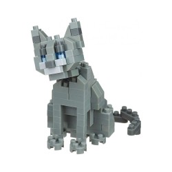 Nanoblock - Chat bleu russe...